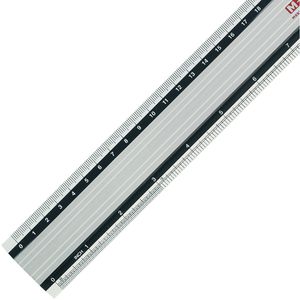 M+R Lineal 718400000, 40 cm, Aluminium, silber