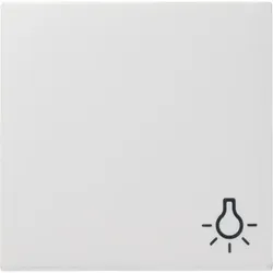Gira Wippe mit Symbol "Licht" (reinweiß, seidenmatt)