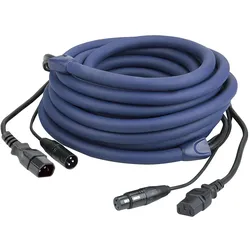 DAP-Audio Fp12 Iec/xlr M Iec/xlr F (3 m, XLR Kabel), Audiokabel