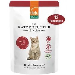 12er-Pack Defu Bio-Rind »Harmonie« für Katzen
