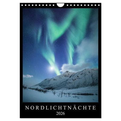 Nordlichtnächte (Wandkalender 2026 DIN A4 hoch), CALVENDO Monatskalender