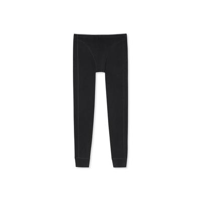 Lange Unterhose SCHIESSER "Lange Unterhose Hose lang "95/5" 1er Pack", Herren, Gr. M, schwarz, Obermaterial: 95% Baumwolle CO. 5% Elasthan EL., Unterhosen Lange Unterhose