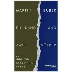 Ein Land und zwei Völker, Fachbücher von Martin Buber