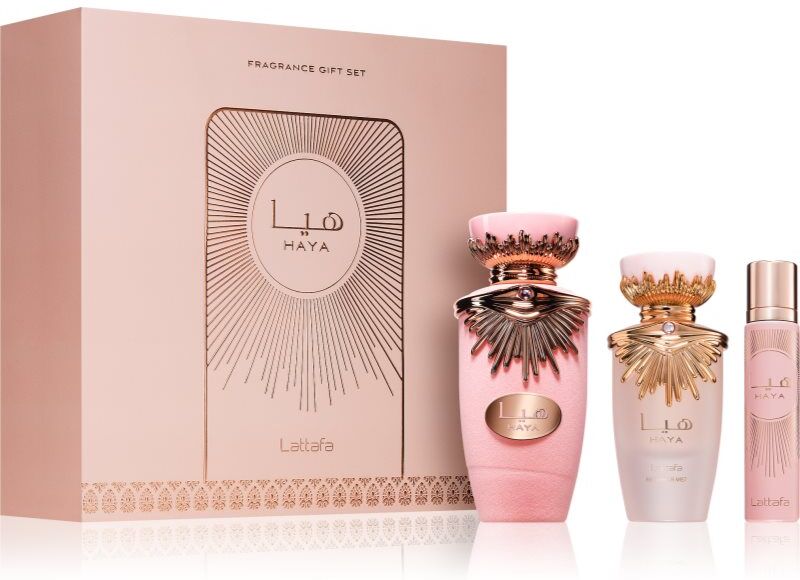 Lattafa Haya coffret cadeau pour femme 1 pcs