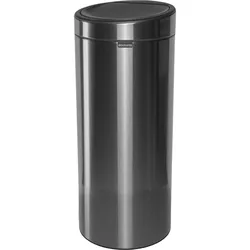 Brabantia Mülleimer Touch Bin New, Stahl matt, 30 L