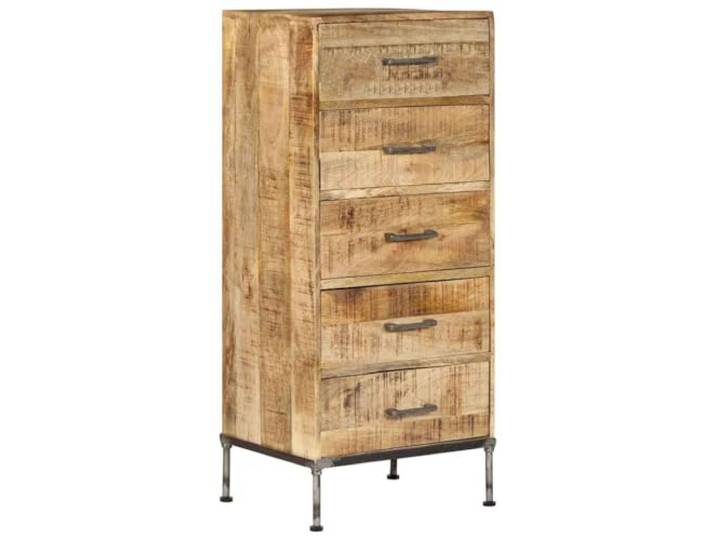 vidaXL Kommode 45x35x106 cm Massivholz Mango