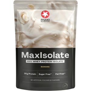 MaxiNutrition Proteinpulver MaxIsolate, 1 kg, 25 g Protein je Portion (30 g), Banana