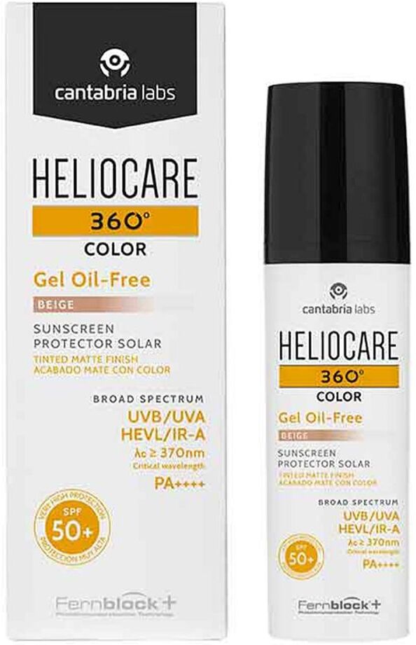 Heliocare 360° Color Gel Oil-free Beige 50ml