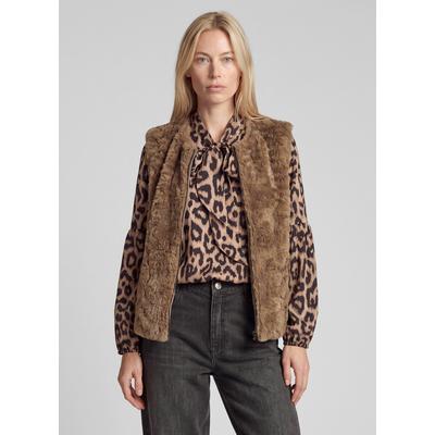 Steppweste RABE "Weste", Damen, Gr. 50, braun, Obermaterial: 100% Polyester. Futter: 100% Polyester, unifarben, Westen Steppweste