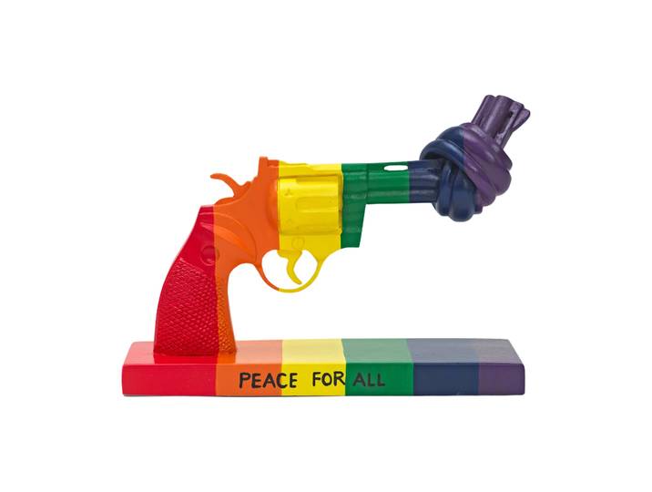 Non Violence Décoration Peace for All 19 cm Multi