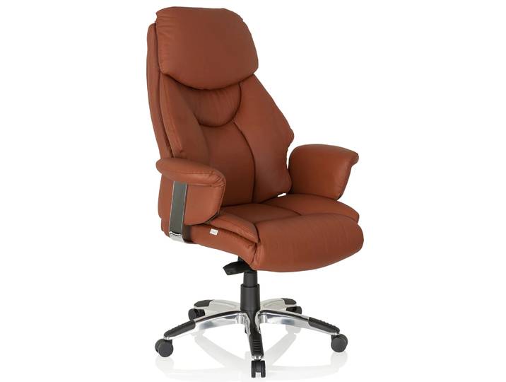 PRADO Leder - Luxus Chefsessel Braun