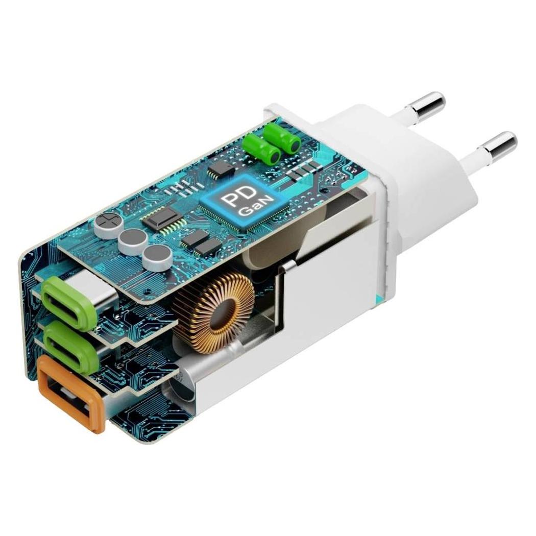 Hama Schnellladegerät (65 W, 3 Ports) (00201996)