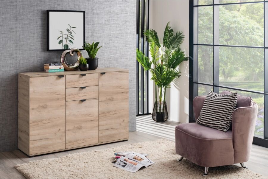 BellaHome MOBILE 3ANTE+2CASS MOD. PAMPLONA QUERCIA