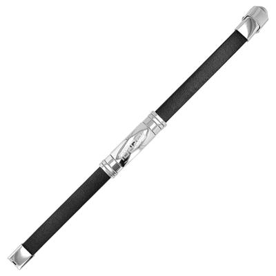 Armband ADELIA´S "Armband aus Leder 21,7 cm", schwarz, Armbänder, Herren, 22cm, Leder, Armband, Ideal als Geschenk zum Weihnachten
