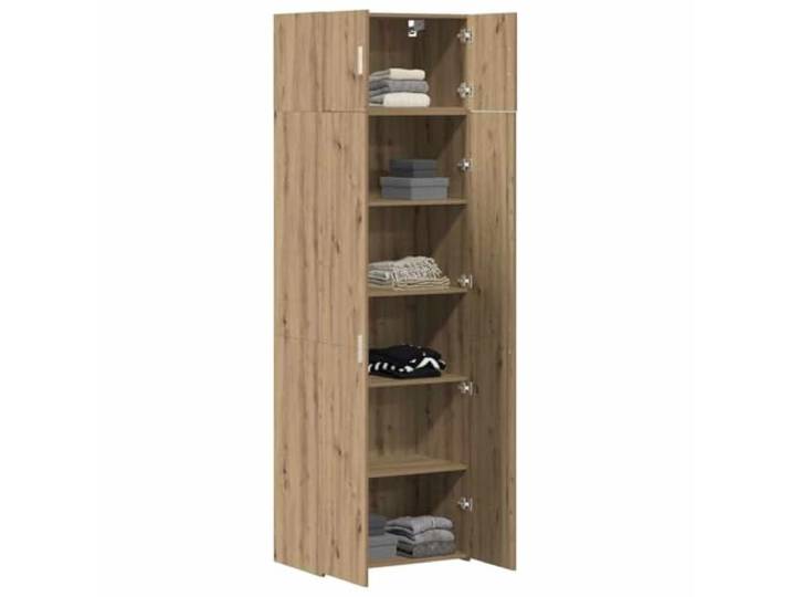 vidaXL Aufbewahrungsschrank 2 STK. Artisan-Eiche 70 x 42,5 x 225 cm