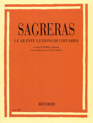 Ricordi Sagreras Lezioni di Chitarra