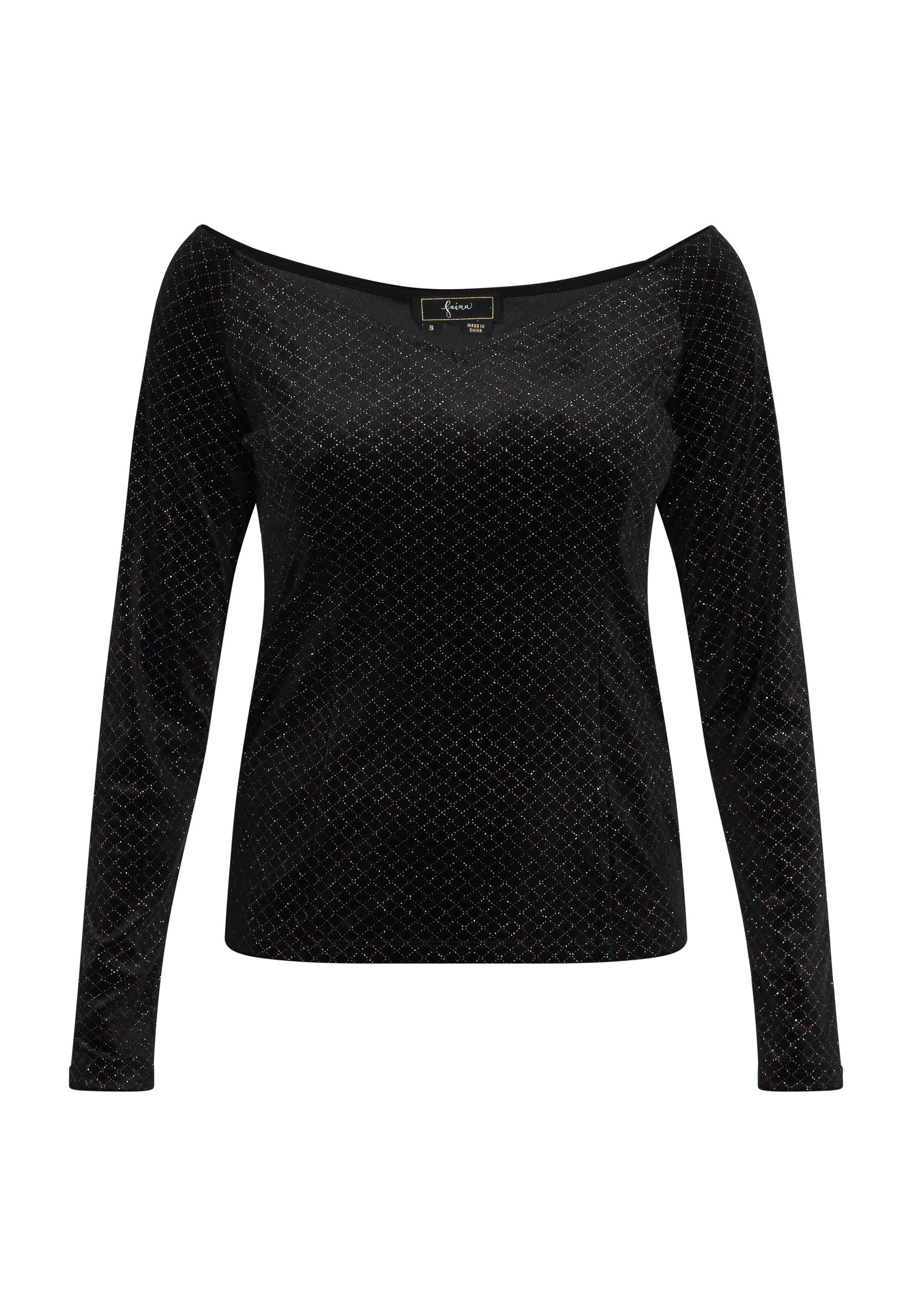 Faina Blouse vrouwen zwart