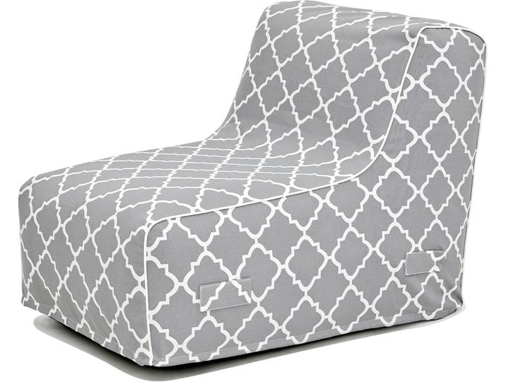 Loungesessel JAHNKE AIR LOUNGE , grau (grau mosaic), B:60cm H:70cm T:90cm, Sessel, Loungesessel, aufblasbar, Indoor & Outdoor, 60 cm Sitztiefe