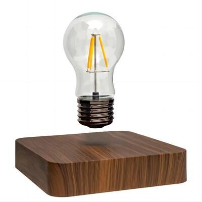 Uplift Picks Magnetic Levitation Glass Bulb Lamp Creates Floating Light For Modern Desks square Chassis uk