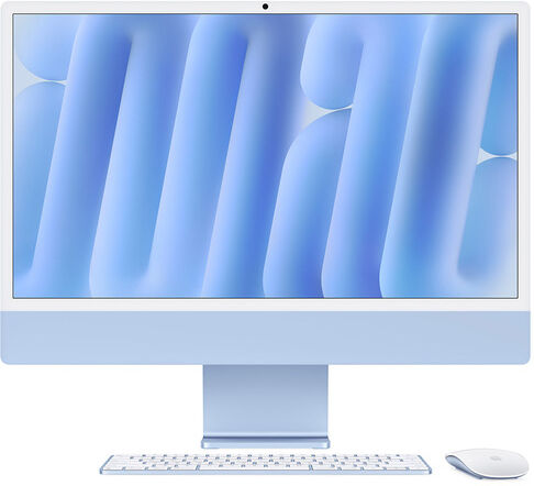 Apple iMac 24''Retina Display 4,5K, Chip M4 con CPU 8‑core, GPU 8‑core, 16GB, 256GB SSD, Blu