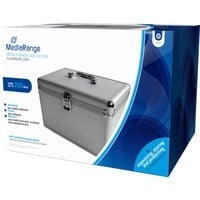 CD/DVD Koffer 200-fach silber, Retail
