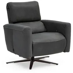 Musterring Sessel MR 261 Leder Grau Graphit L (Large)