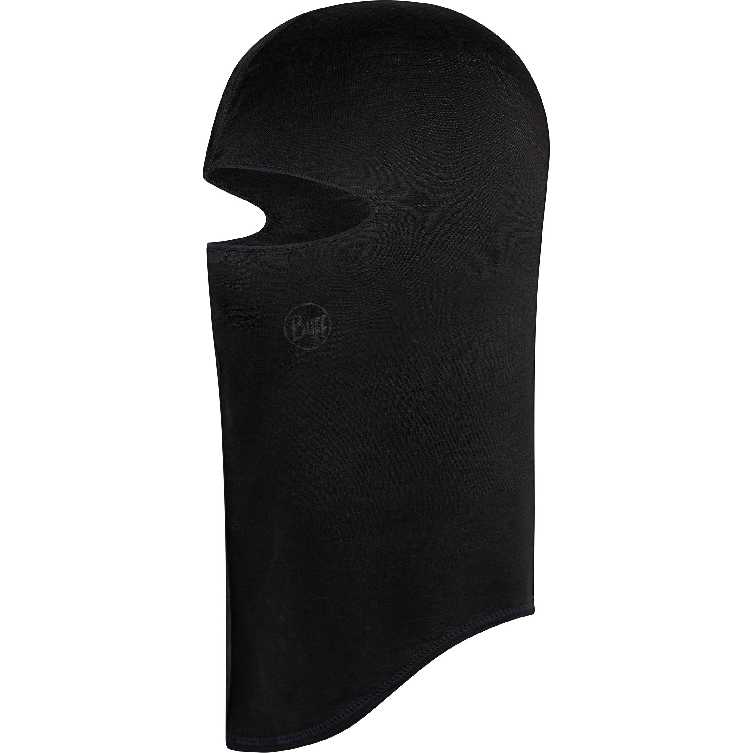 Buff Merino Lightweight Sturmhaube Sturmhauben & Balaclavas solid black Freeride | Skifahren Schnell trocknend Merinowolle