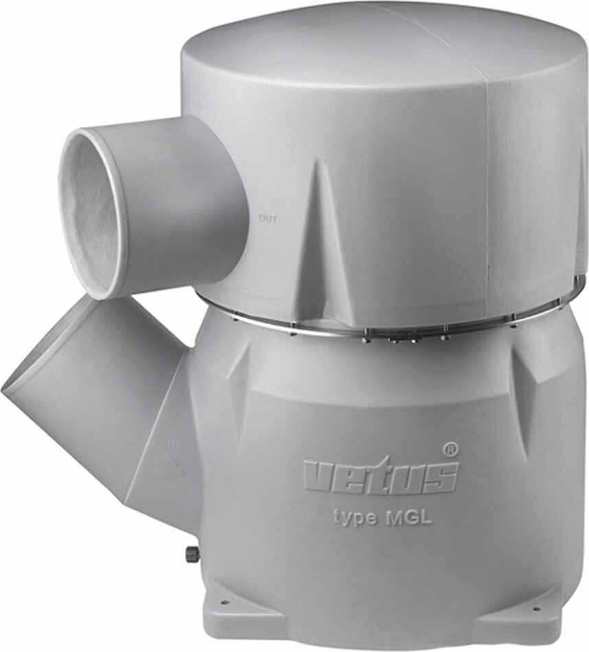 Vetus Mgp Abgassystemkrümmer Silber 127 x 127 mm Silber 127 x 127 mm