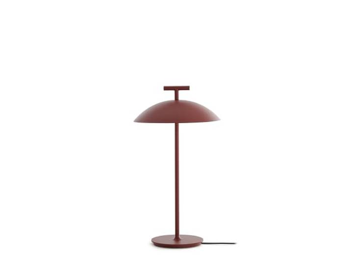 Kartell Mini Geen-A\, Lampe de table\, Alimentation directe\, H 36\,5 cm\, Terre de Sienne