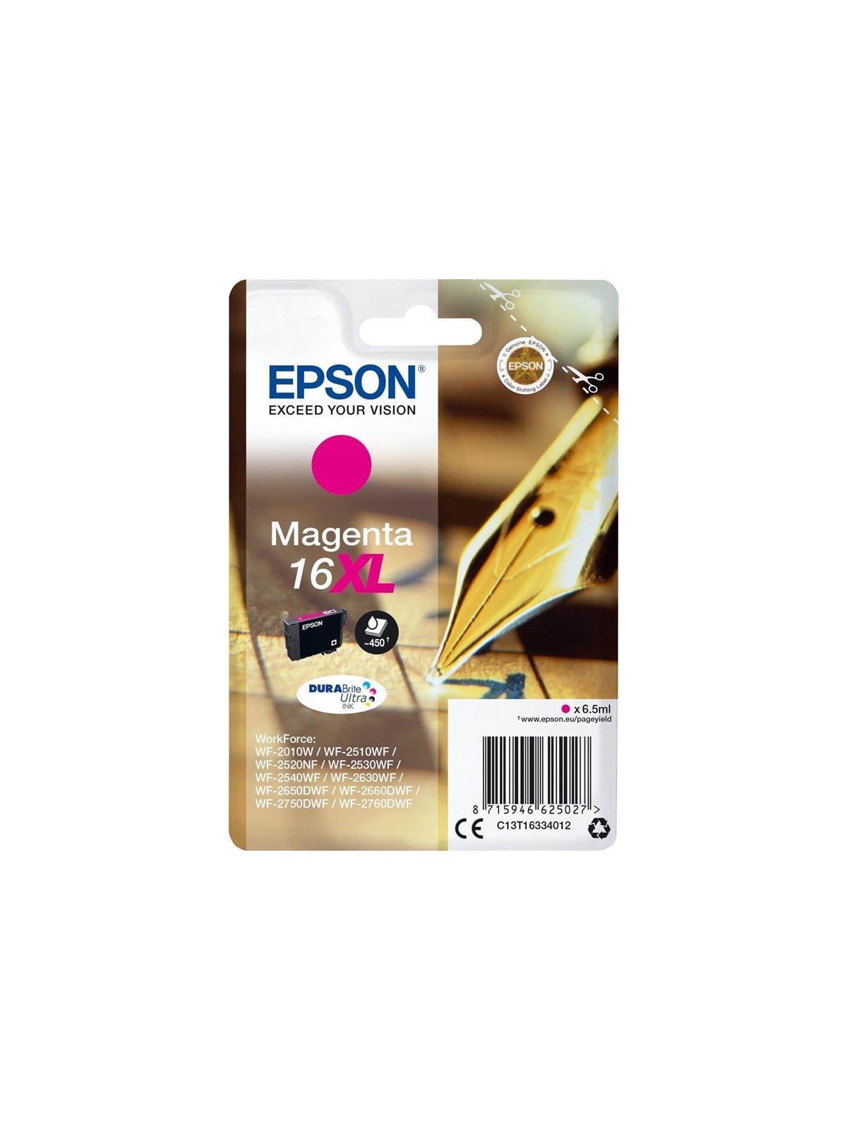 Epson 16XL Magenta Ink