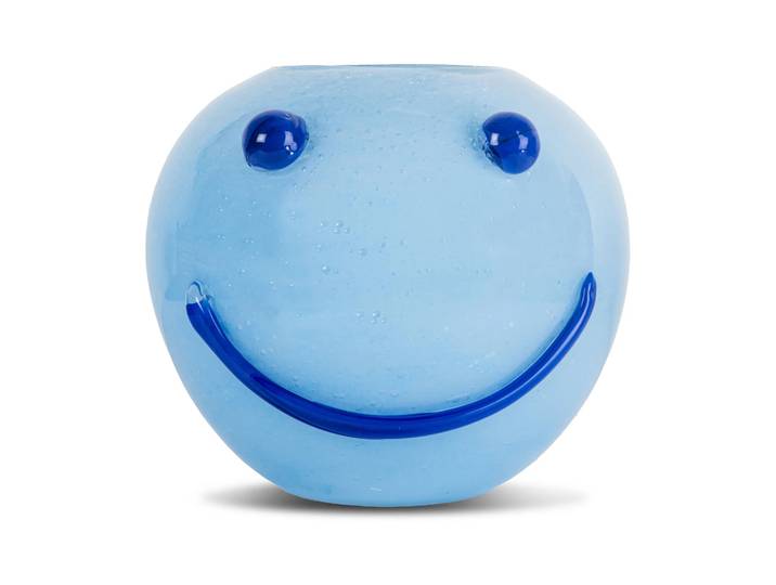 Byon Vase Happy 25 cm Bleu