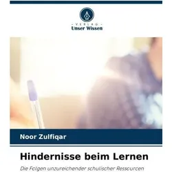Zulfiqar:Hindernisse beim Lernen, Schulbücher von Noor Zulfiqar