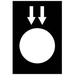 Schneider Electric ZB2BY2955 ZB2BY2955 Einlegeschild mit Schild (B x H) 40 mm x 30 mm 10 St.