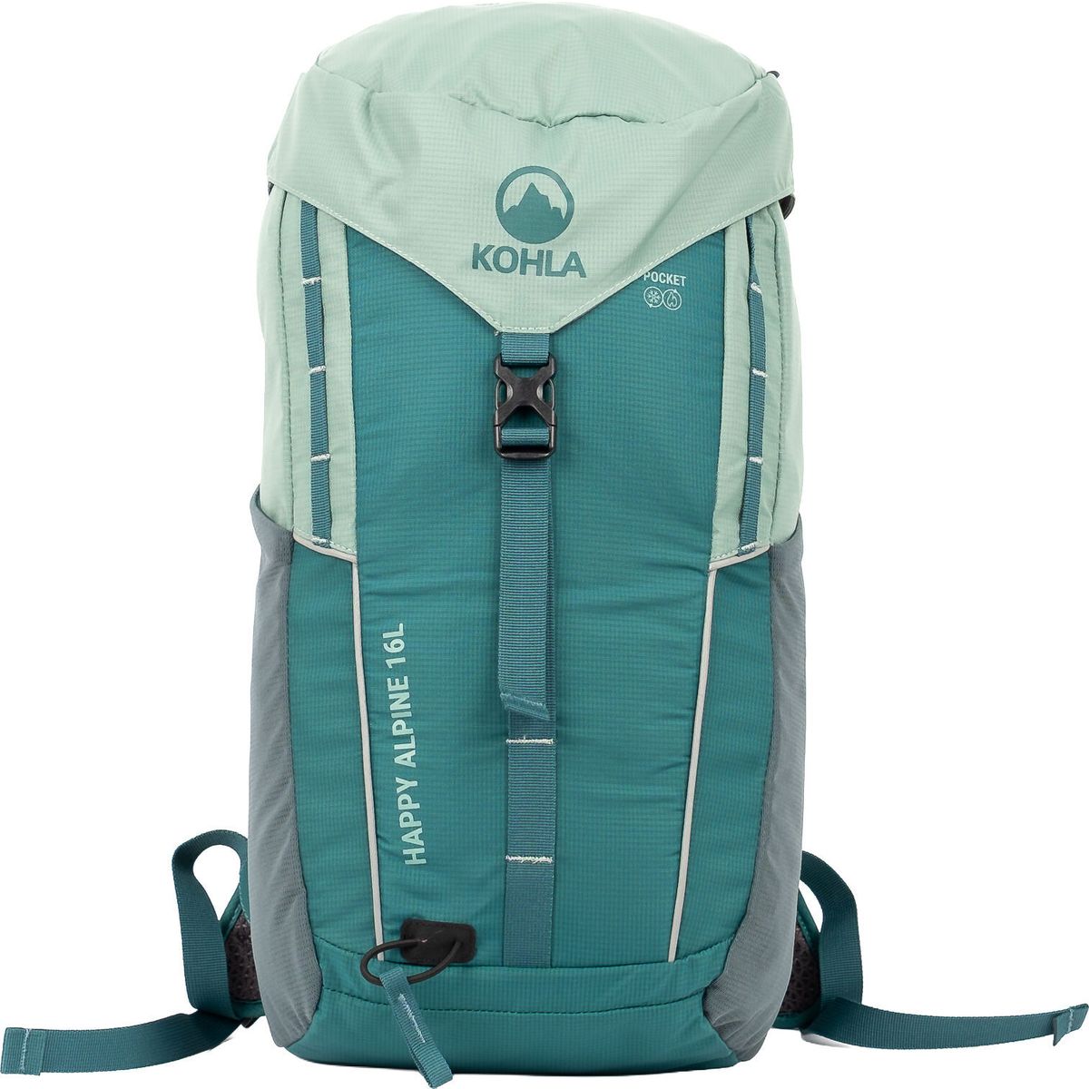 Kohla Backpack Happy Alpine 16L beryl green 1100190-5515