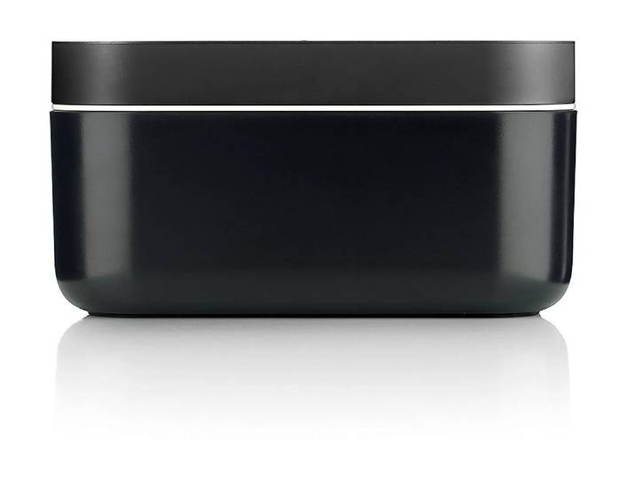 Eiswürfelform Lékué , schwarz, Kunststoff, Silikon, Küchenformen, Eiswürfelform
