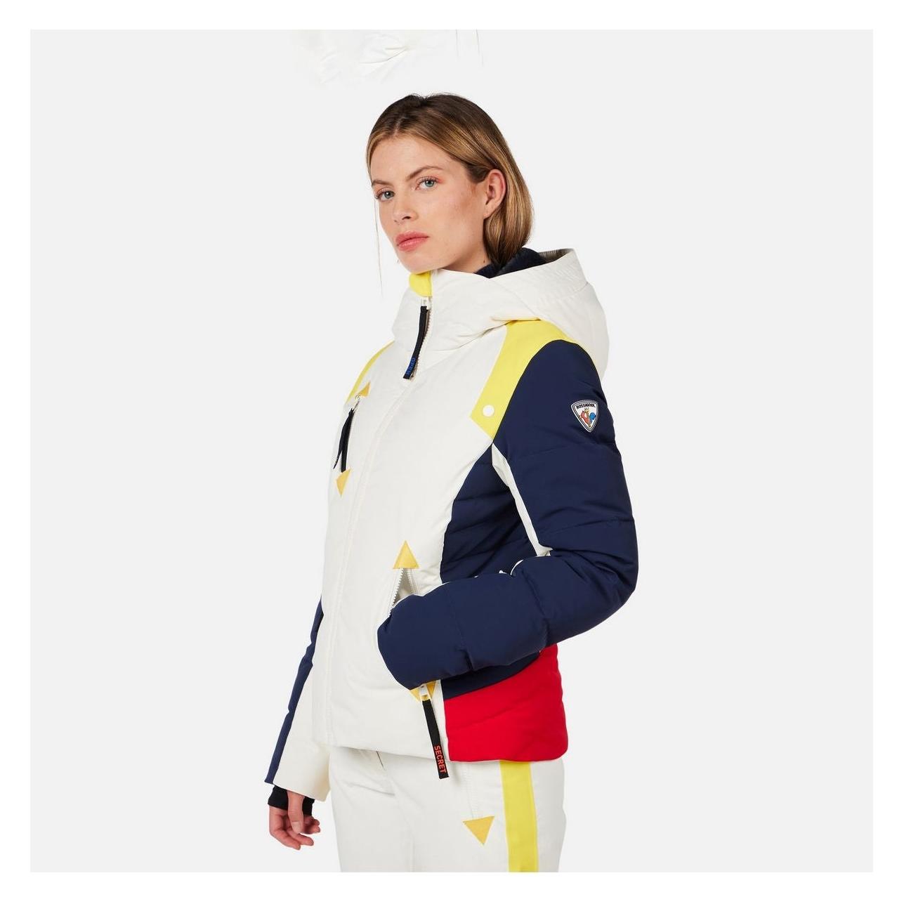 Rossignol Damen-Skijacke W JCC VALDIZ DOWN JKT weiss (L) (71806793)