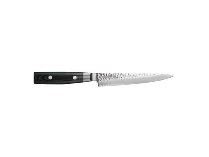 Yaxell Vleesmes Zen 15 cm - 37 laags roestvrij damast staal - canvas Micarta heft