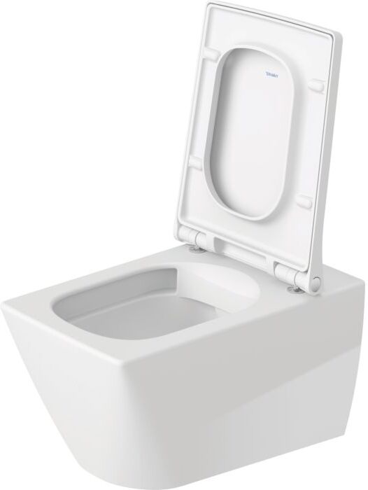 Duravit Design Classics WC-Sitz Viu 0021190000 mit Absenkautomatik, Scharniere Edelstahl, abnehmbar, weiß