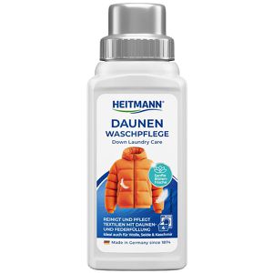 Heitmann Waschmittel Daunen Waschpflege, flüssig, 250 ml, Waschladungen 10