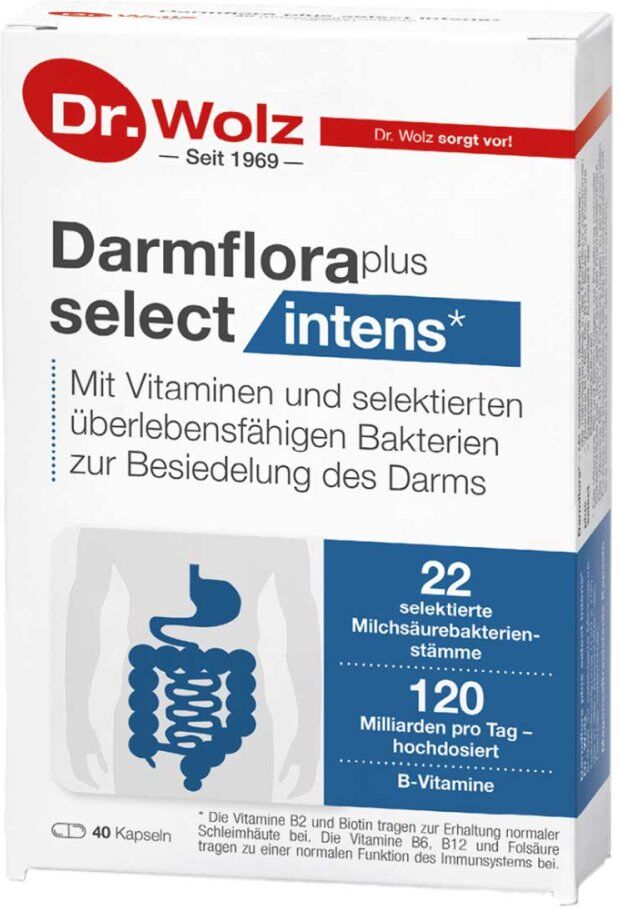 Dr. Wolz Darmflora plus select intens Kapseln 40stk