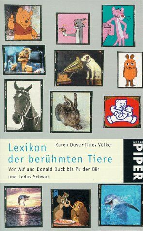Karen Duve - Lexikon der berühmten Tiere. Von Alf und Donald Duck bis Pu der Bär und Ledas Schwan - Preis vom 09.10.2026 07:28:09 h