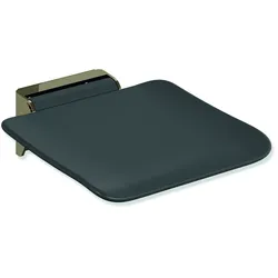 HEWI Mobiler Klappsitz System 900, PVD, Bronze glänzend, 350x415 mm, Sitzfläche 350x340 mm