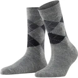 BURLINGTON Whitby Damen Socken, Größe 36 in Grau 3397