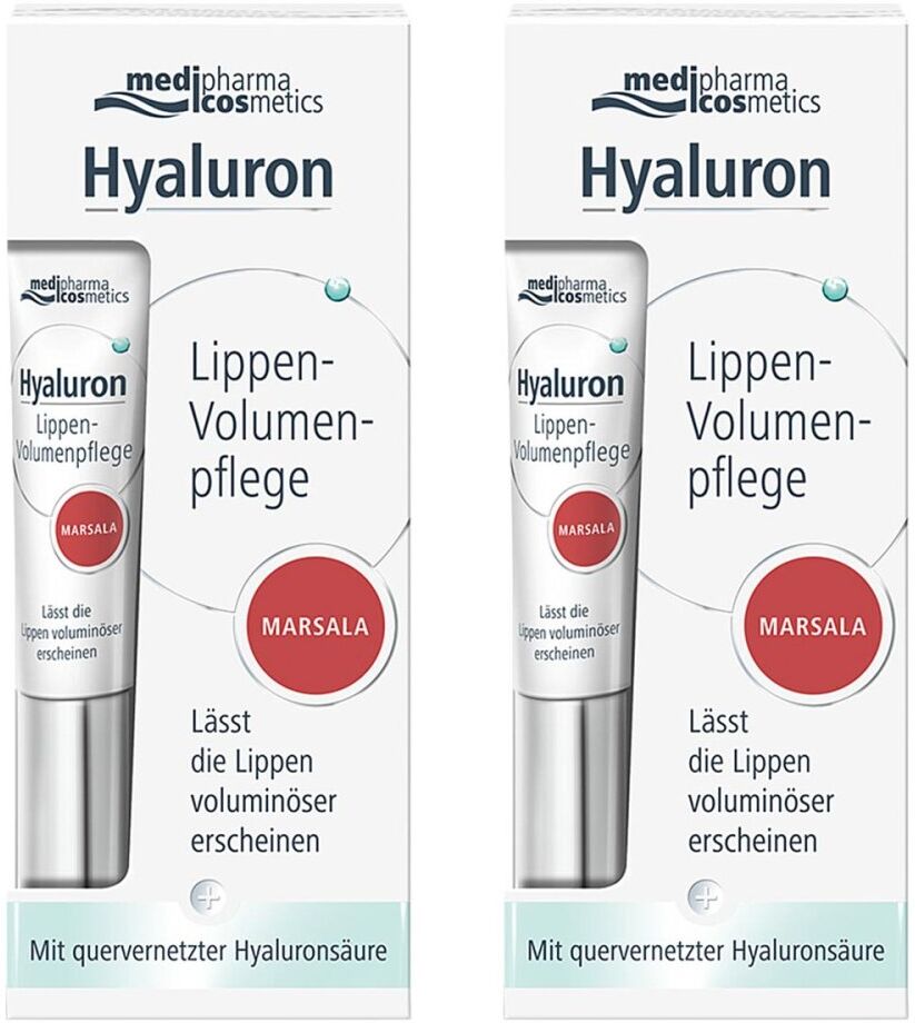 Medipharma Cosmetics Hyaluron Lippen-Volumenpflege Balsam Marsala