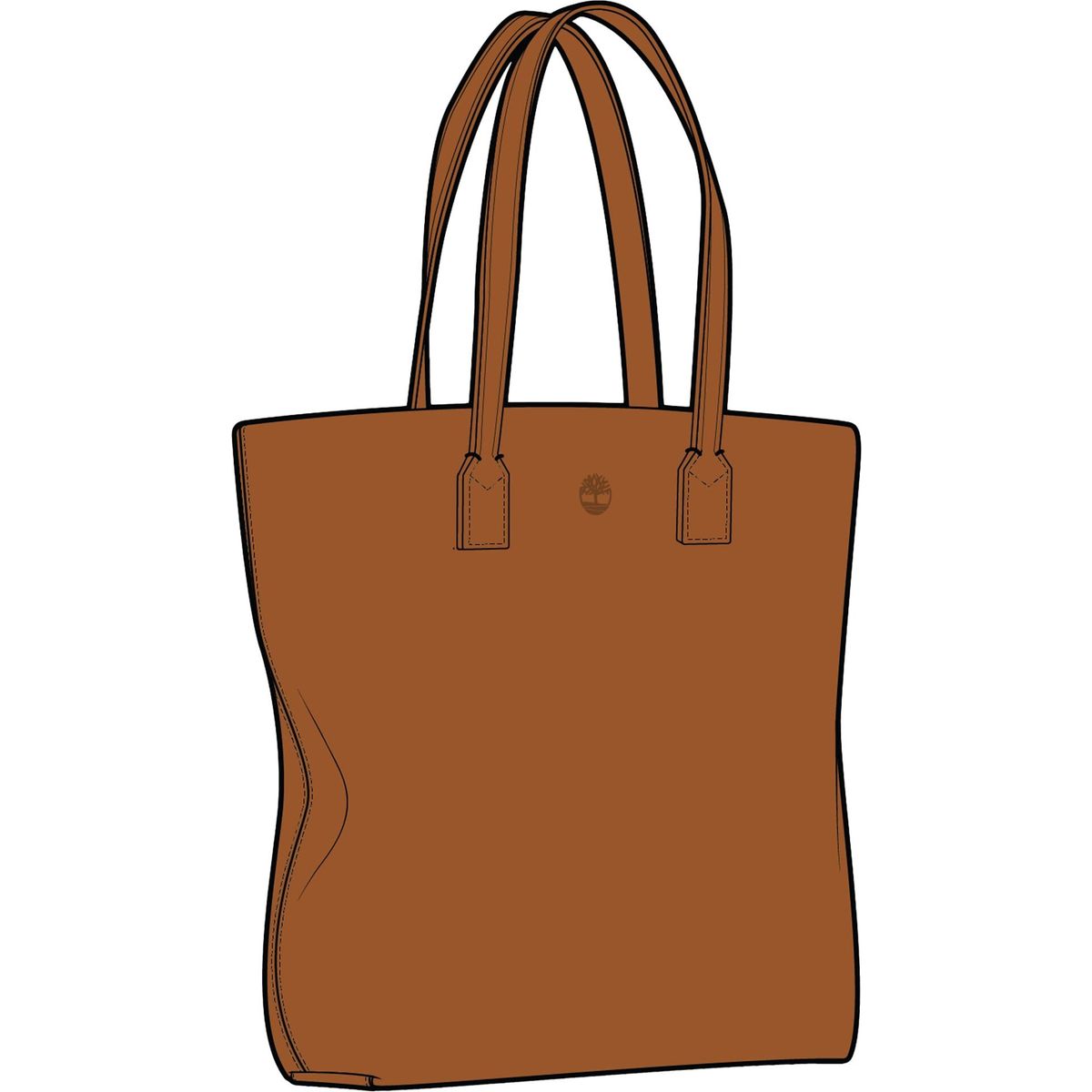 Timberland Womens Tote Bag tan leather OS TB0A6HYBEZY1-OS