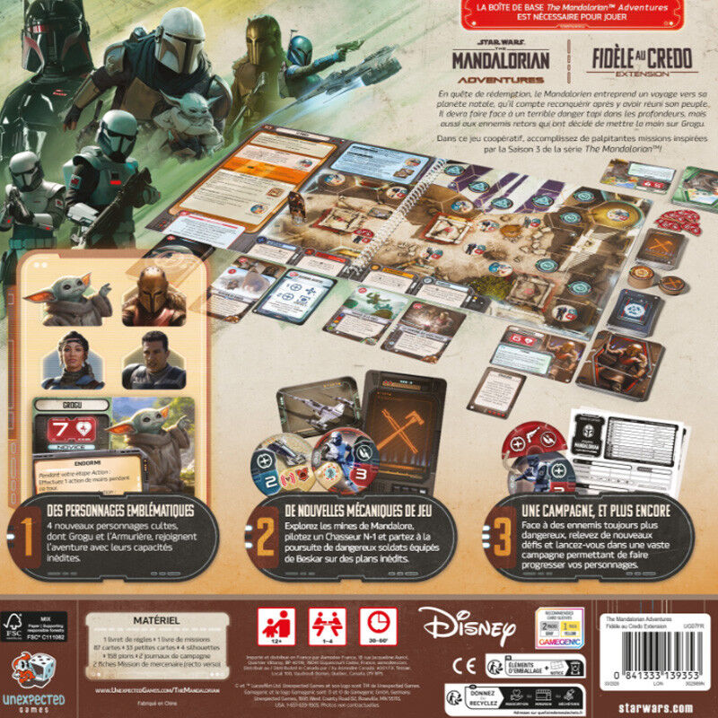 Unexpected Games The Mandalorian : Adventures - Fidèle au Credo
