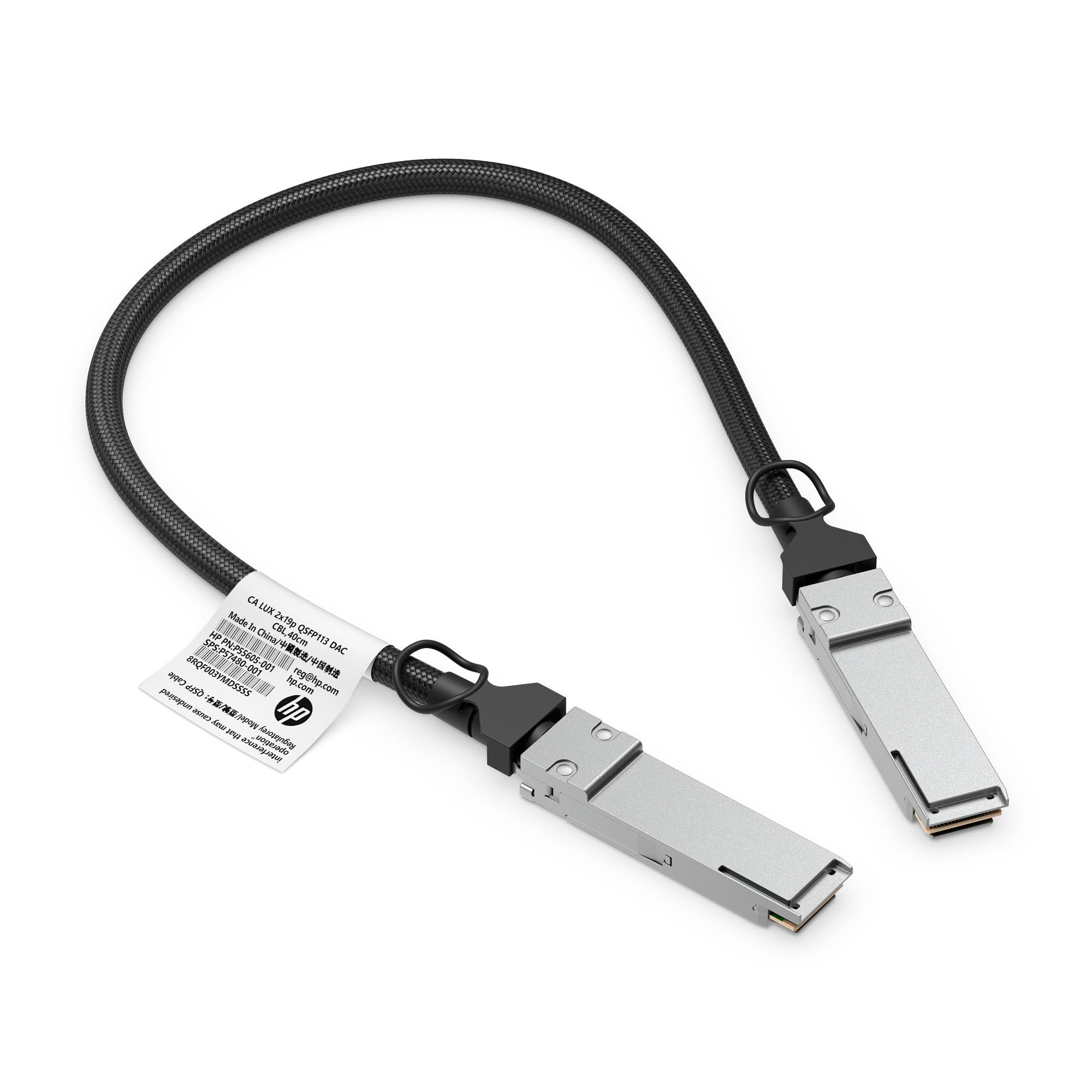 HP ZGX 0.5m QSFP112 Ethernet DAC Kabel C20MQAA