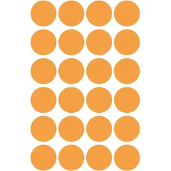 Avery Zweckform Markierungspunkte 18mm VE=96 Stück orange