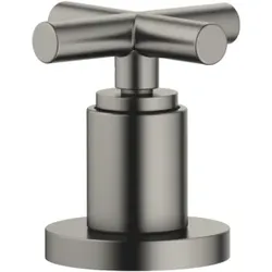 Dornbracht Tara. Zwei-Wege-Umstellung 29140892-99 Wannenrand-/Fliesenrandmontage, Dark Platinum matt