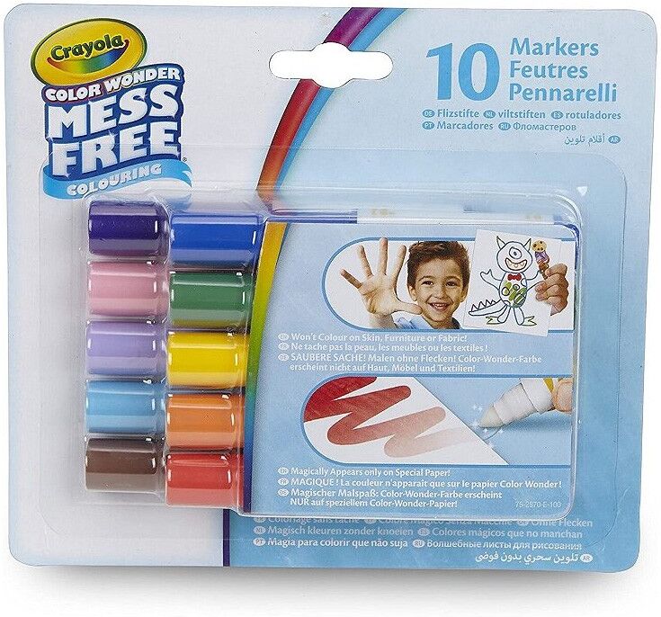 10 Mini-Feutres Color Wonder - Crayola